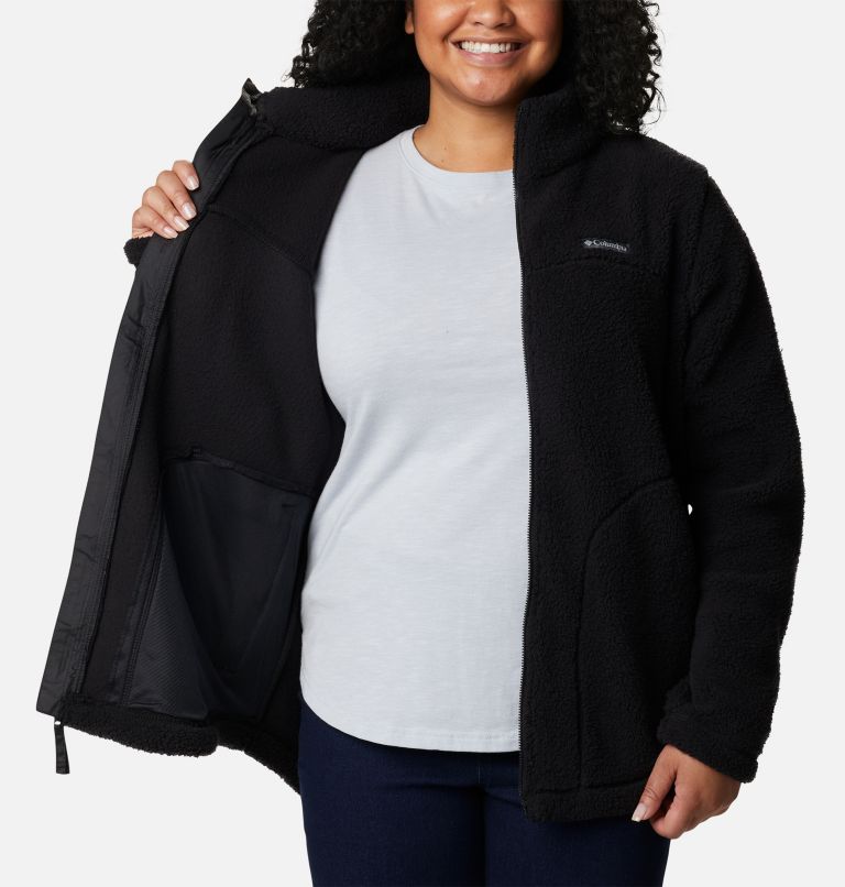 Columbia three lakes 2025 fleece jacket plus size