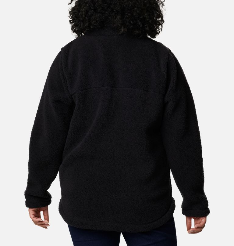 Women's West Bend Full Zip Fleece Jacket - Plus Size, Color: Black, image 2
