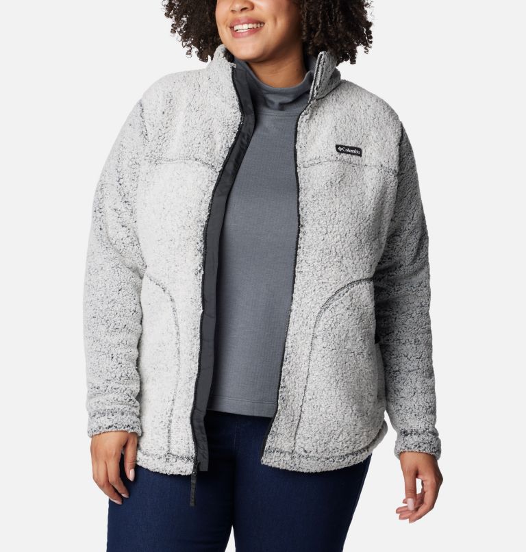 Women's West Bend Full Zip Fleece Jacket Plus Size Columbia Sportswear