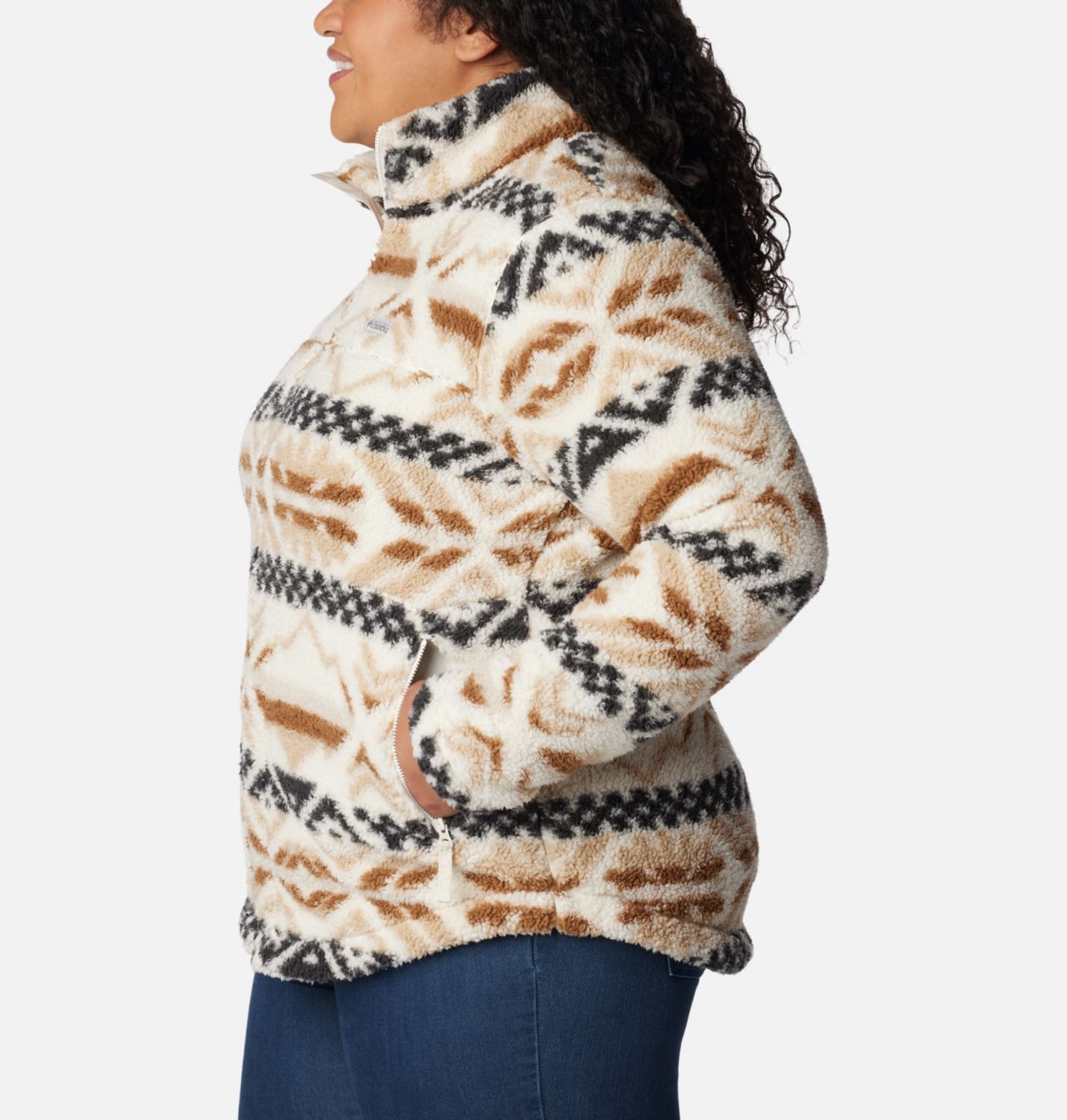 Women's West Bend Full Zip Fleece Jacket - Plus Size 3