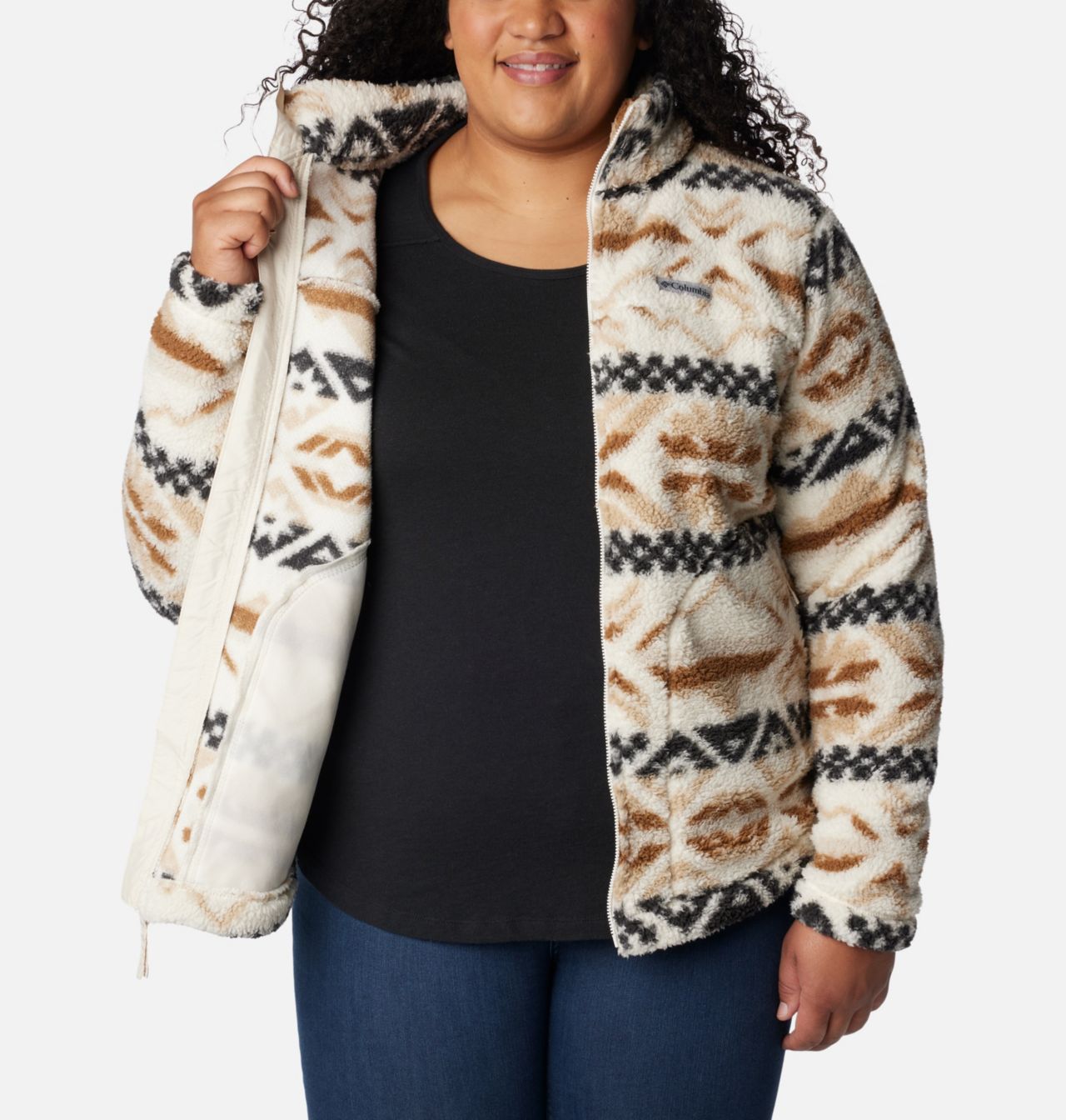 Women's West Bend Full Zip Fleece Jacket - Plus Size 5