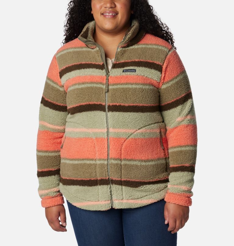 Women's West Bend Full Zip Fleece Jacket - Plus Size