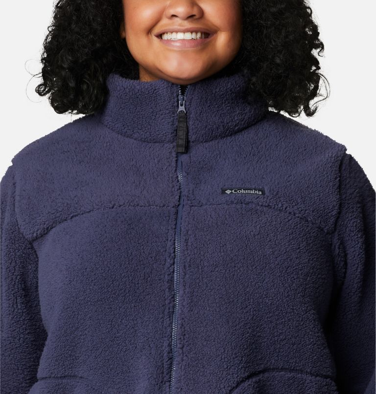 Women's West Bend Full Zip Fleece Jacket Plus Size Columbia Sportswear