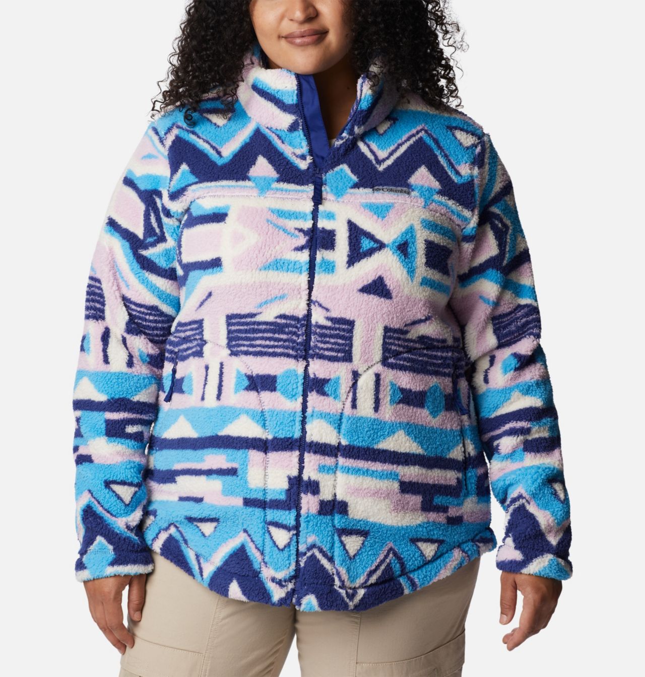 Women's West Bend Full Zip Fleece Jacket - Plus Size 1