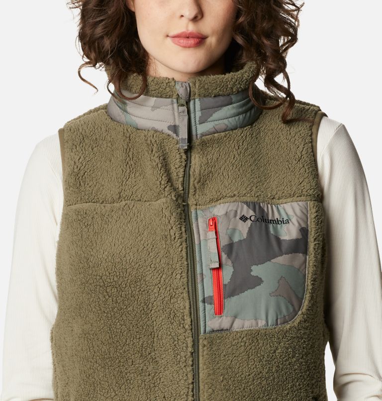 Veste sans manches West Bend Femme, Color: Stone Green, Cypress Trad Camo, image 4
