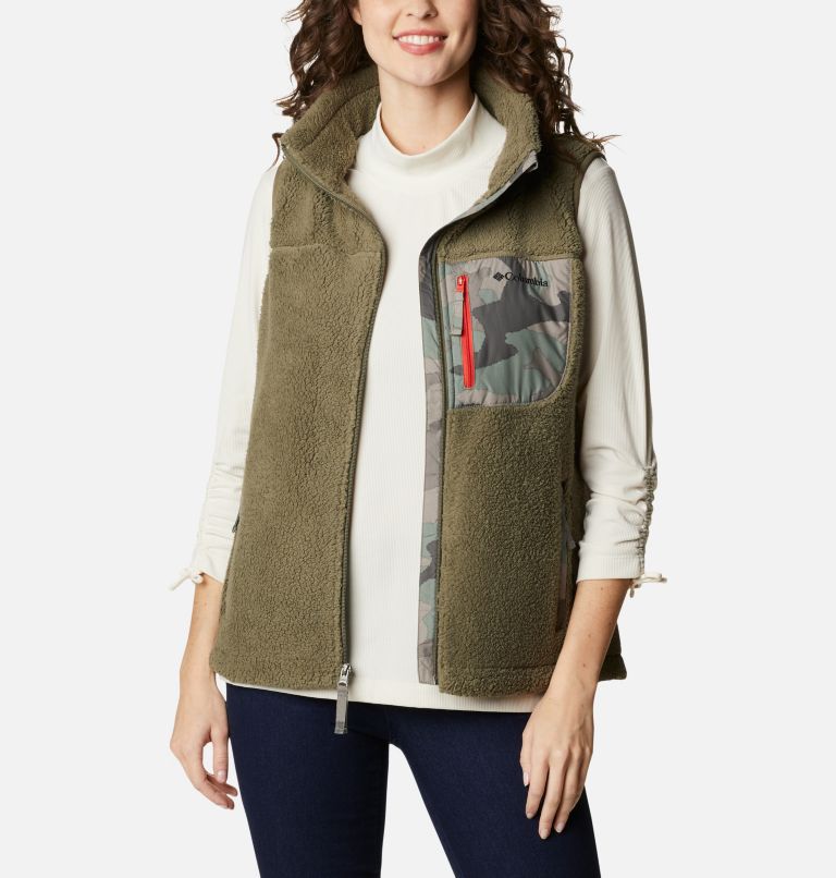 Veste sans manches West Bend Femme, Color: Stone Green, Cypress Trad Camo, image 6