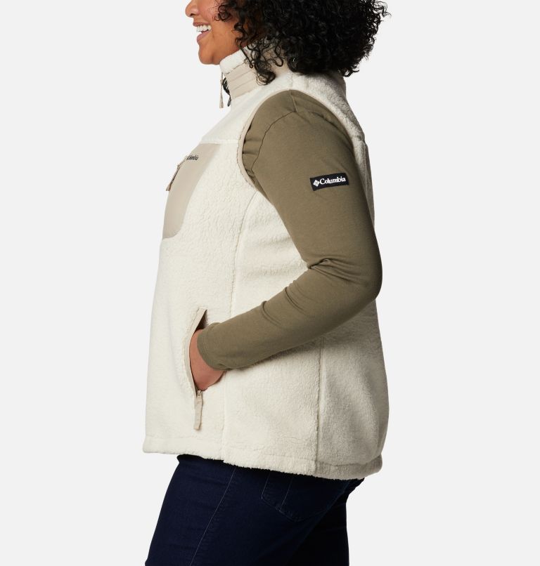 Thumbnail: Women's West Bend Vest - Plus Size, Color: Chalk, Fossil, image 3