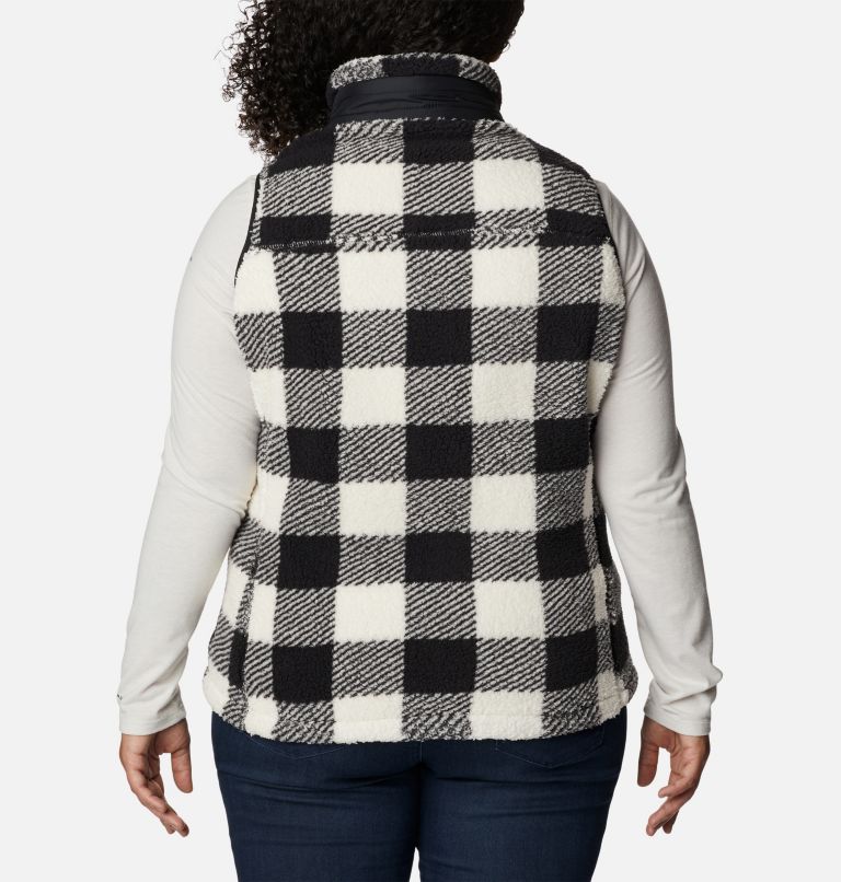 Plus size buffalo outlet plaid vest