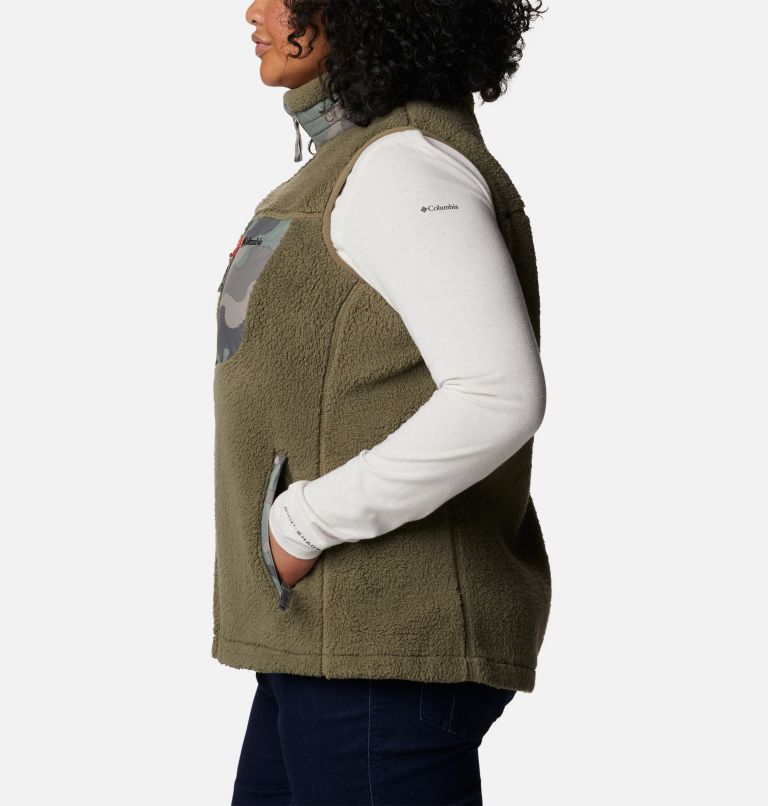 Veste sans manches West Bend Femme - Grandes tailles, Color: Stone Green, Cypress Trad Camo, image 3