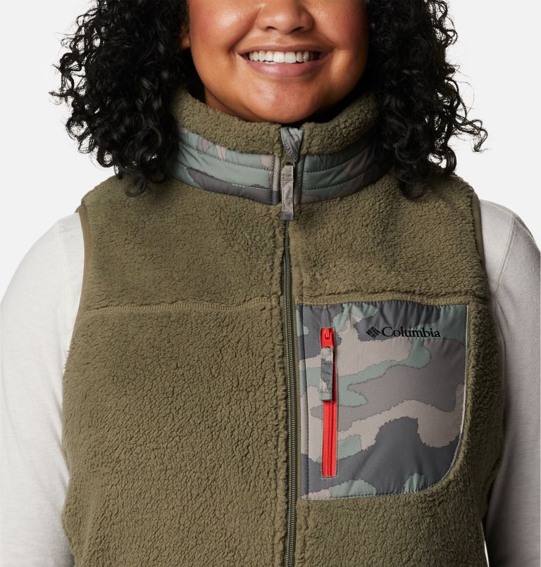 Veste sans manches West Bend Femme - Grandes tailles, Color: Stone Green, Cypress Trad Camo, image 4
