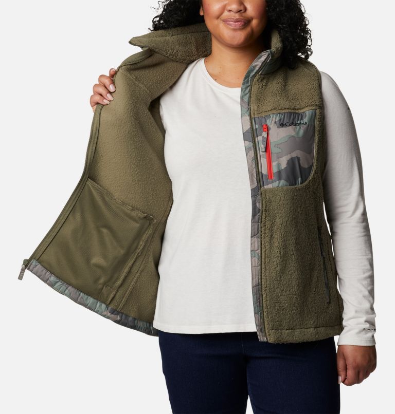 Veste sans manches West Bend Femme - Grandes tailles, Color: Stone Green, Cypress Trad Camo, image 5