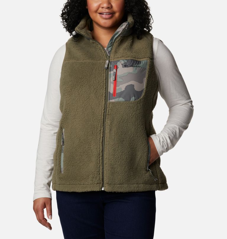 Veste sans manches West Bend Femme - Grandes tailles, Color: Stone Green, Cypress Trad Camo, image 1