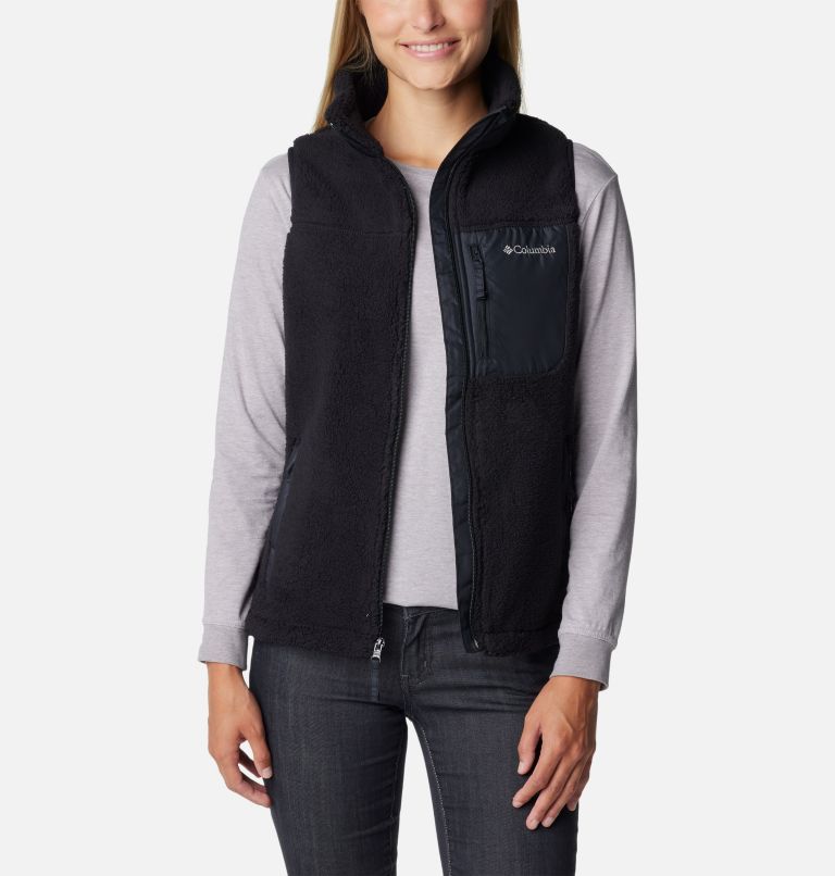 Gilet in pile Sherpa West Bend da donna