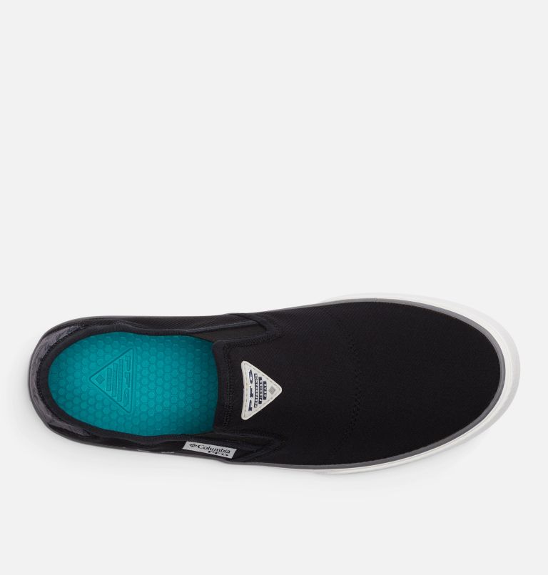Men's PFG Slack Tide Slip Shoe, Color: Black, Ti Grey Steel, image 3