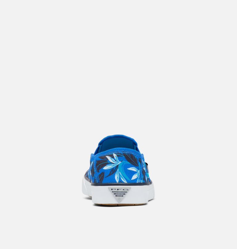 Thumbnail: Men's PFG Slack Tide Slip Shoe, Color: Blue Macaw, Ocean Blue, image 9
