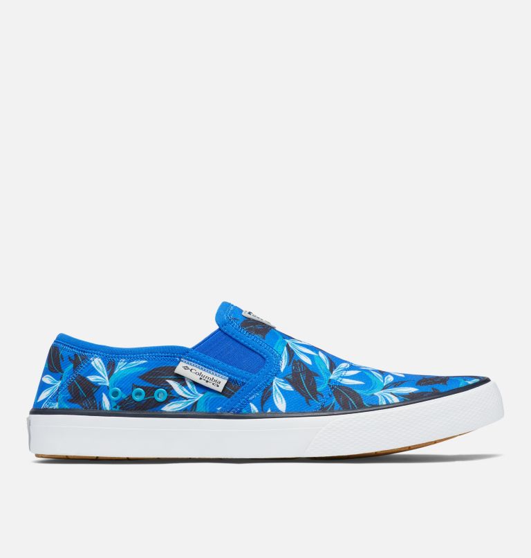 Thumbnail: Men's PFG Slack Tide Slip Shoe, Color: Blue Macaw, Ocean Blue, image 1