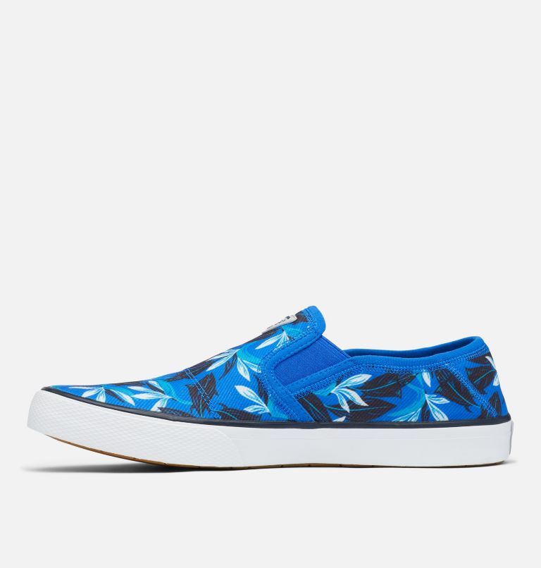 Men's PFG Slack Tide Slip Shoe, Color: Blue Macaw, Ocean Blue, image 5