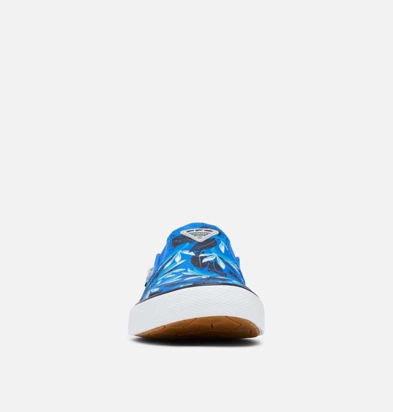 Men's PFG Slack Tide Slip Shoe, Color: Blue Macaw, Ocean Blue