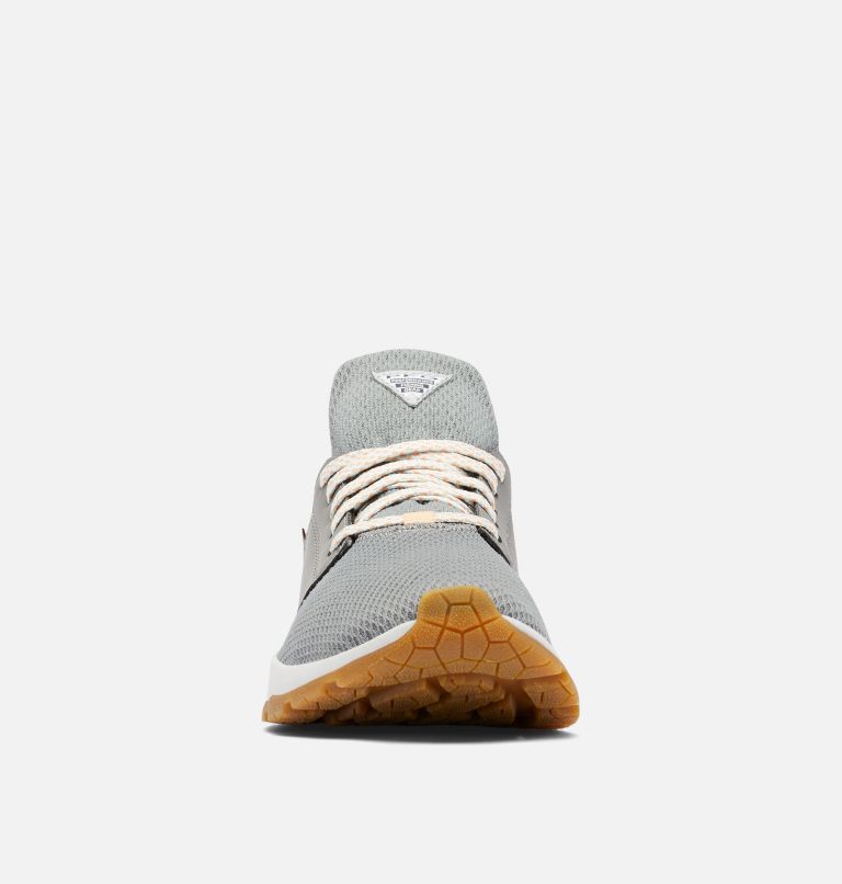 Women's PFG Tamiami Shoe, Color: Titanium II, Bright Nectar, image 7
