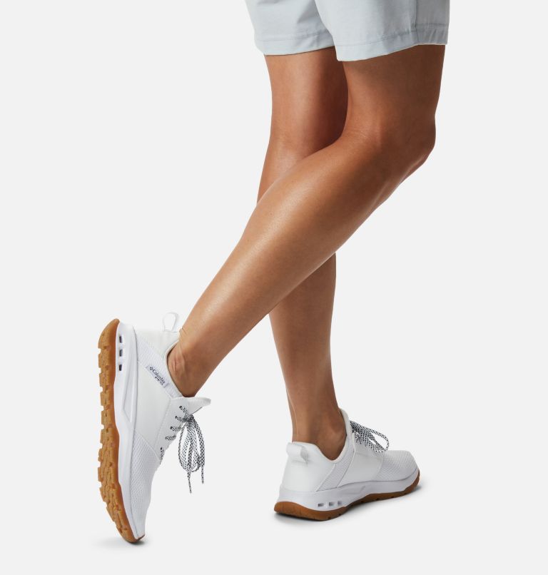Women's PFG Tamiami Shoe, Color: White, Black, image 11