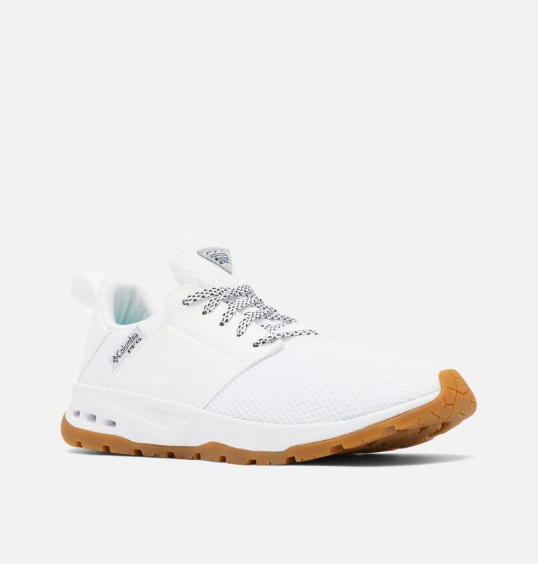 Women's PFG Tamiami Shoe, Color: White, Black, image 2