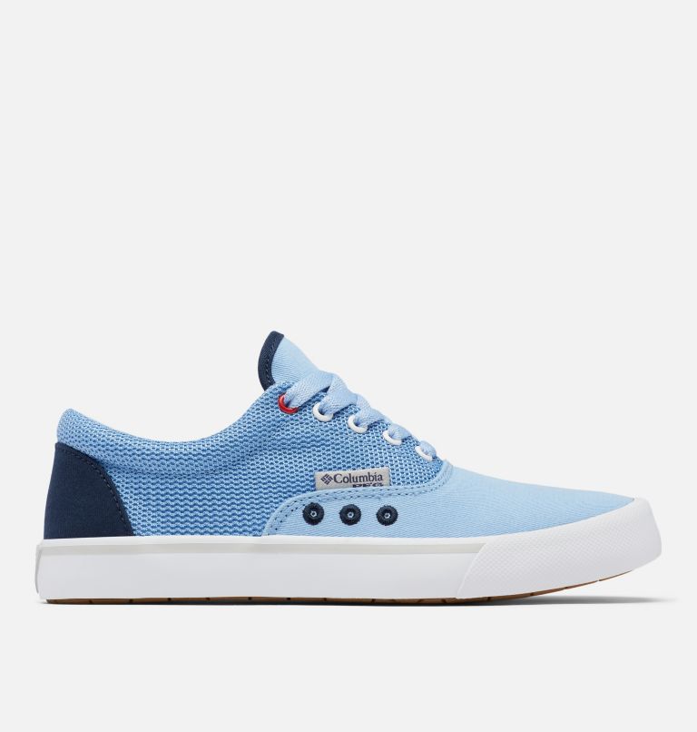 Women's PFG Slack Water Lace Shoe, Color: Agate Blue, Collegiate Navy, image 1