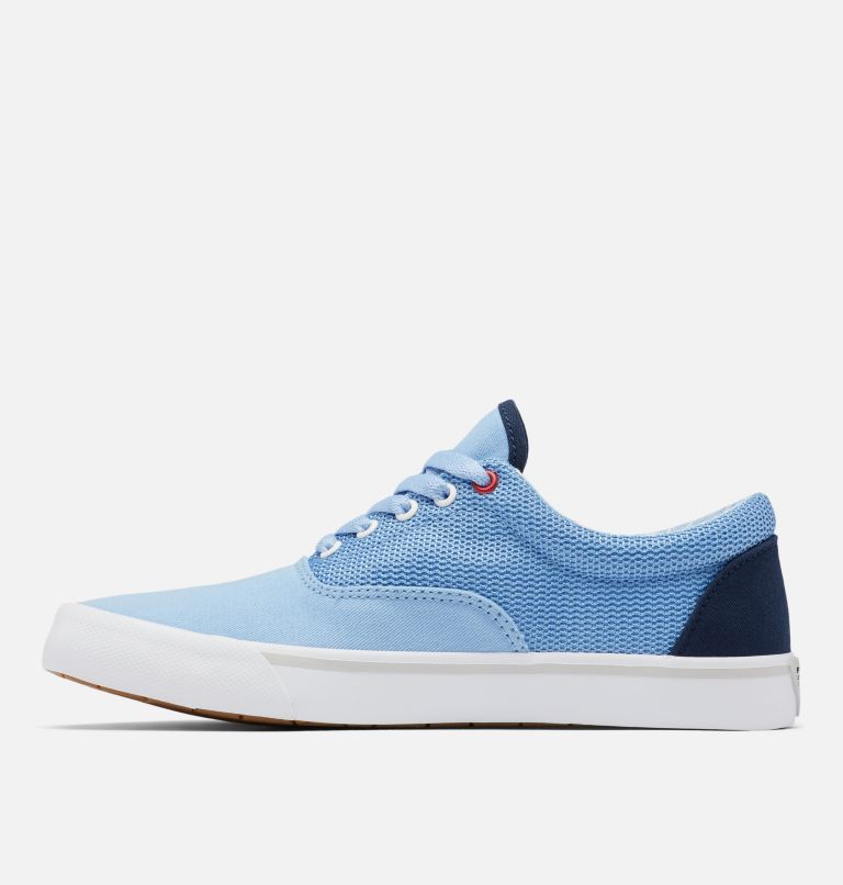 Women's PFG Slack Water Lace Shoe, Color: Agate Blue, Collegiate Navy, image 5