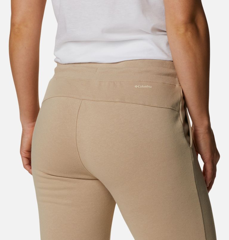 Pantalon de Jogging Logo en Polaire Femme, Color: Ancient Fossil, image 5