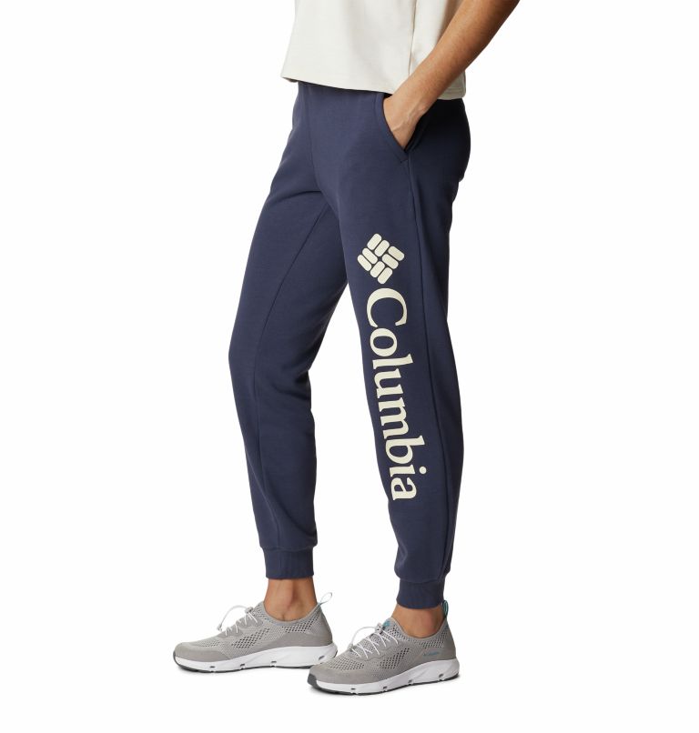 Columbia Logo Fleece Jogger | 467 | XS, Color: Nocturnal, image 3