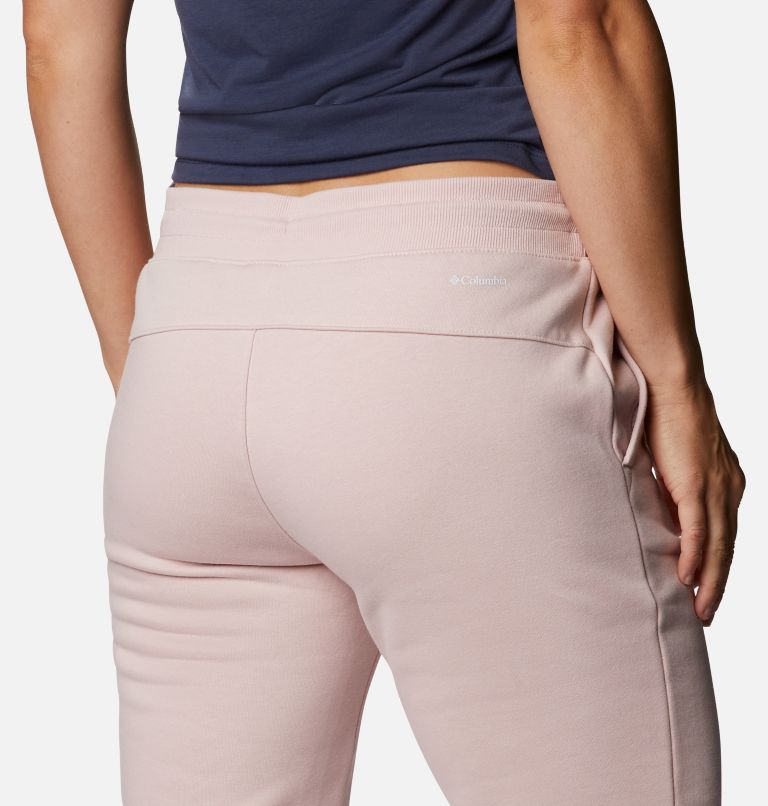 Columbia Logo Fleece Jogger | 618 | XS, Color: Mineral Pink, image 5