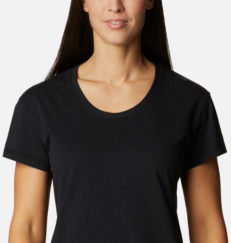Women's Sun Trek T-Shirt, Color: Black, image 4