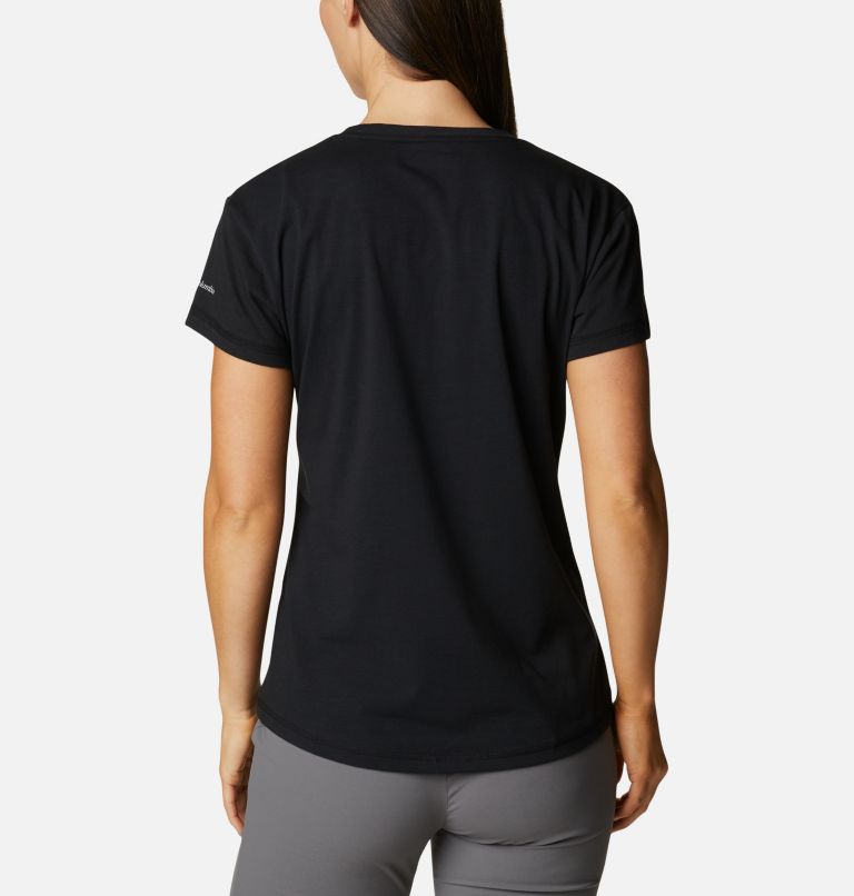 Thumbnail: Women's Sun Trek T-Shirt, Color: Black, image 2