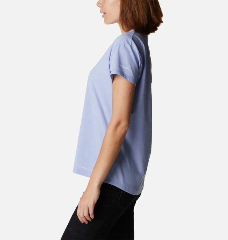 T-shirt Sun Trek pour femme, Color: Serenity Heather, image 3