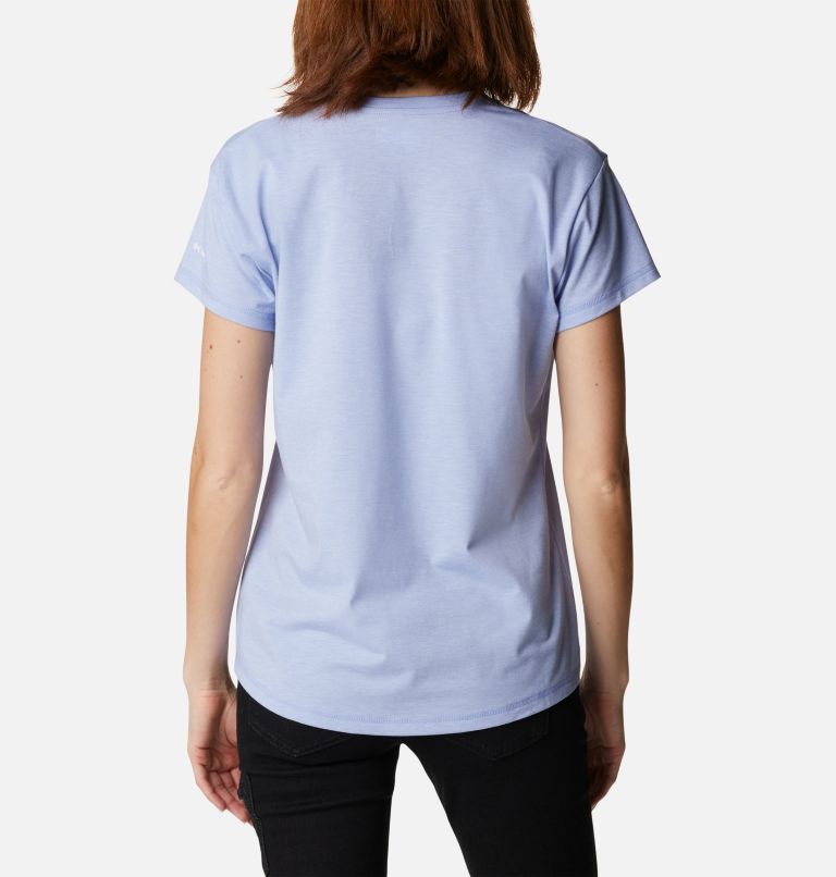 Thumbnail: Women's Sun Trek T-Shirt, Color: Serenity Heather, image 2