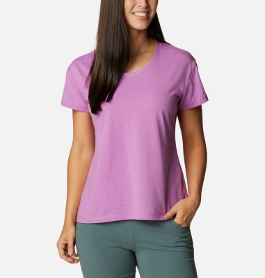 T-shirt Sun Trek&trade; Femme Sun Trek&trade; SS Tee | 466 | XS, Blossom Pink, front