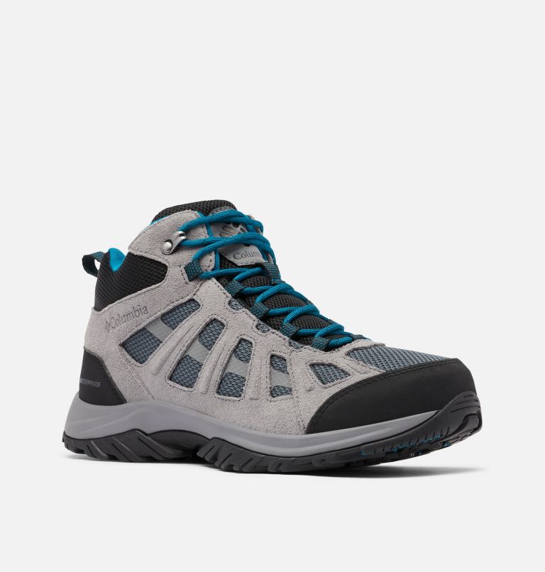 Mens Redmond III Mid Waterproof Shoe, Color: Graphite, Black, image 2