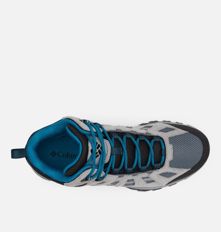 Mens Redmond III Mid Waterproof Shoe, Color: Graphite, Black, image 3