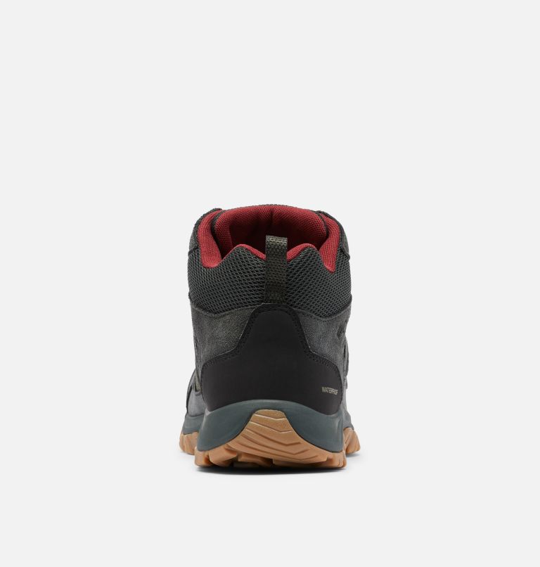 Mens Redmond III Mid Waterproof Shoe, Color: Nori, Red Jasper, image 8