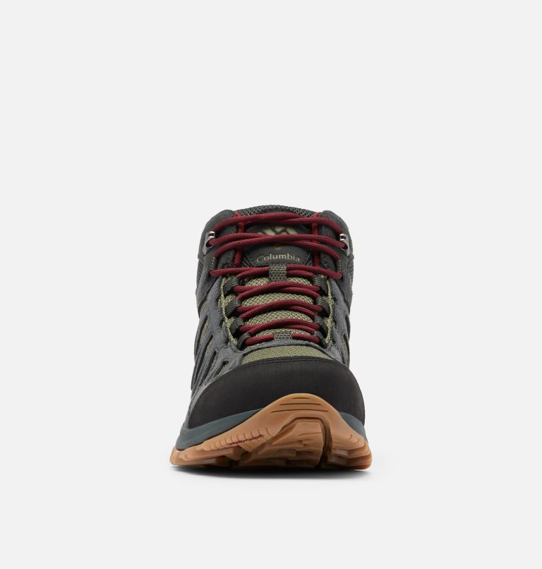 Men's Redmond III Mid Waterproof Shoe - Wide, Color: Nori, Red Jasper, image 7