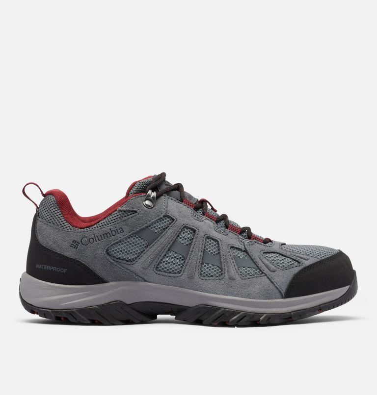 Mens Redmond III Low Waterproof Shoe, Color: ti Grey Steel, Black, image 1