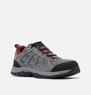 Men’s Redmond III Waterproof Walking Shoe, Color: Ti Grey Steel, Black, image 6