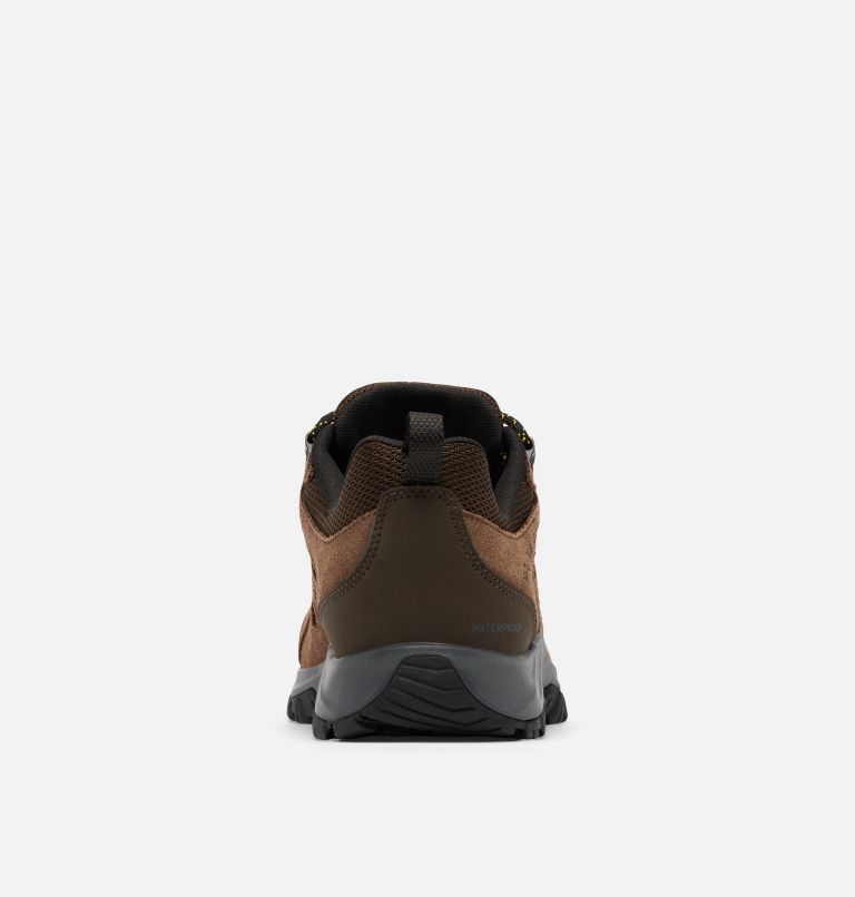 Mens Redmond III Low Waterproof Shoe, Color: Cordovan, Black, image 8