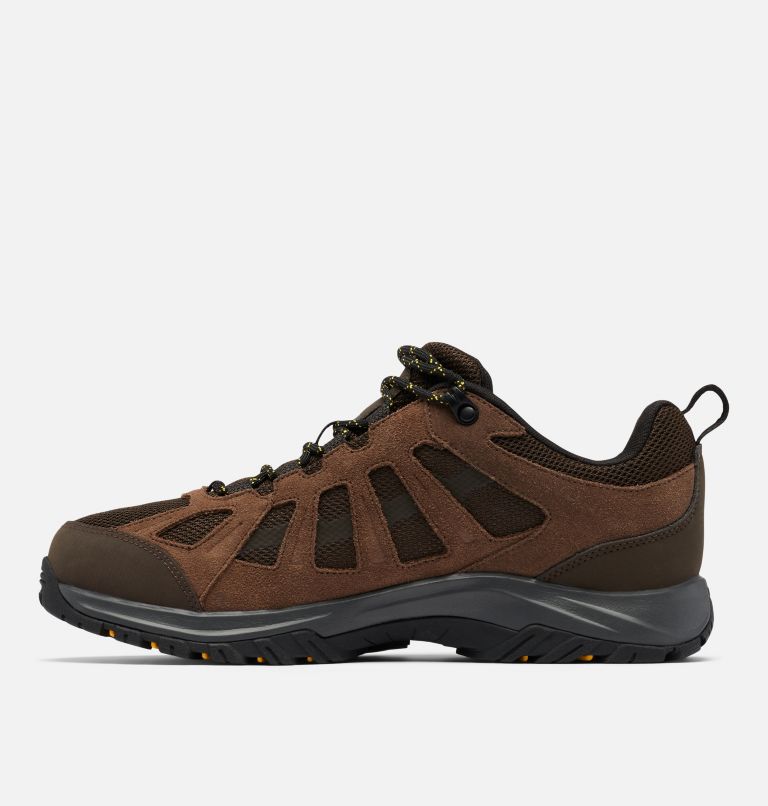 Mens Redmond III Low Waterproof Shoe, Color: Cordovan, Black, image 5