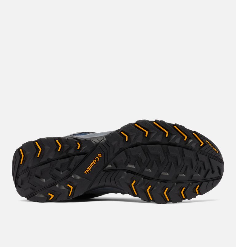 Men’s Redmond III Waterproof Walking Shoe, Color: Collegiate Navy, Curry, image 4