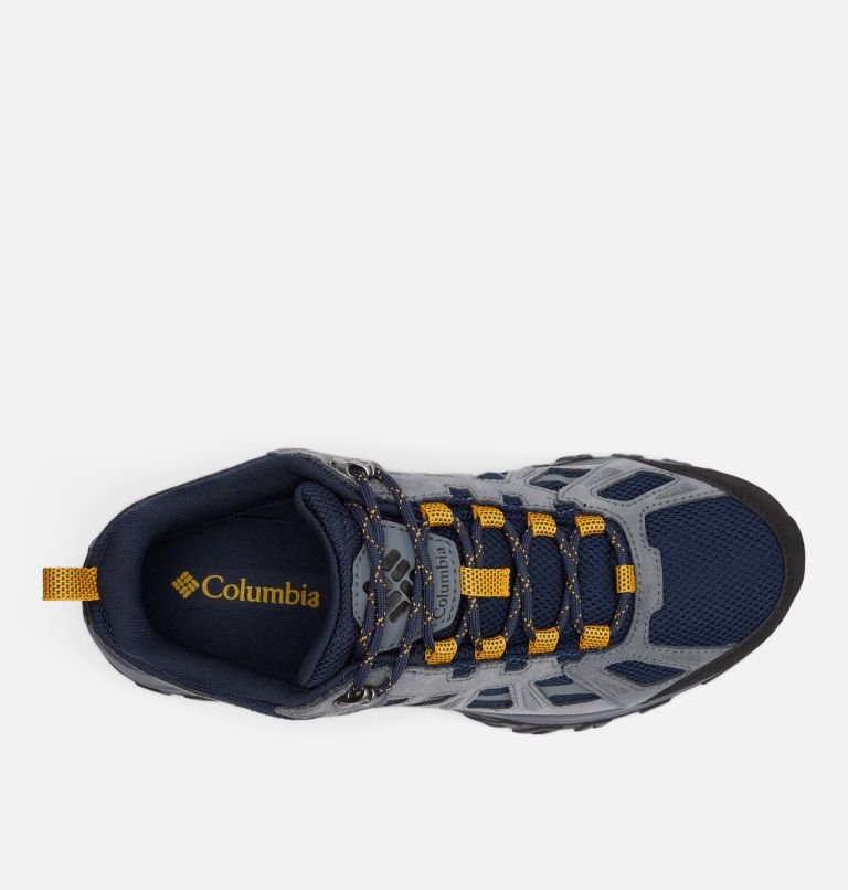 Thumbnail: Men’s Redmond III Waterproof Walking Shoe, Color: Collegiate Navy, Curry, image 3