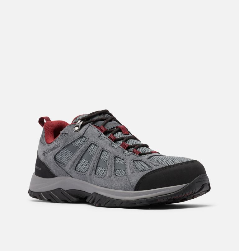 Men's Redmond III Waterproof Hiking Shoe - Wide, Color: Ti Grey Steel, Black, image 2