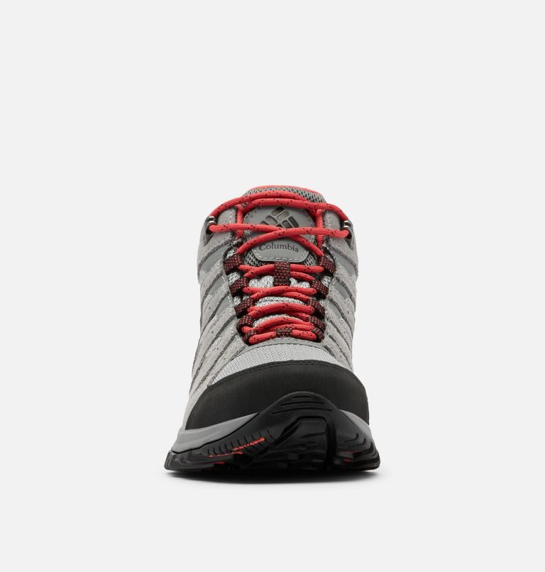 Women's Redmond III Mid Waterproof Shoe, Color: Steam, Red Coral