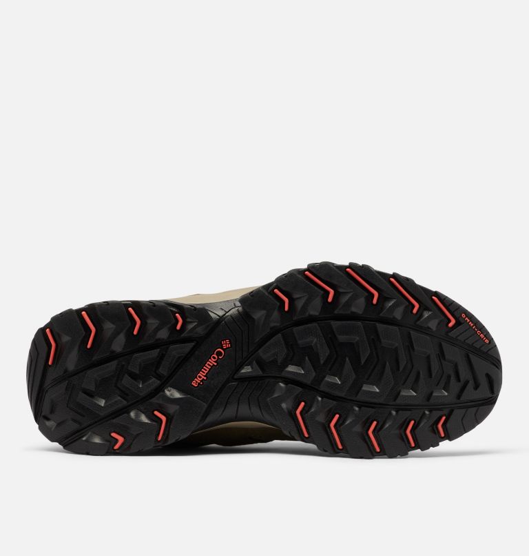 Chaussure imperméable Redmond III pour femme - Large, Color: Pebble, Red Coral