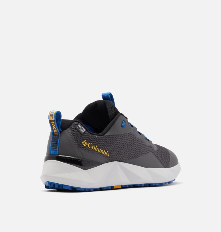 Zapatilla OutDry FACET 15 para hombre, Color: Dark Grey, Bright Gold, image 9