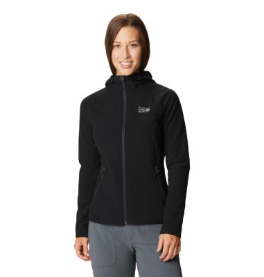 Women's Keele Grid Hoody Keele&trade; Grid Hoody | 352 | L, Black, front